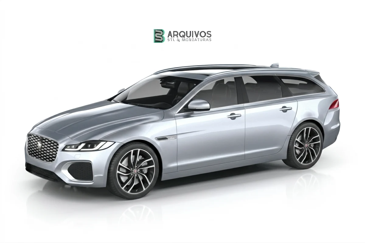Modelo 3D STL - Jaguar XF Wagon 2021